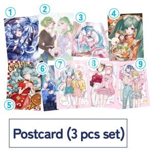 Postcard (3 pieces set) 明信片【3張套裝頁】