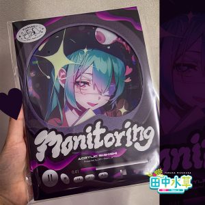 【預訂|9月下旬出貨】モニタリング景深鐳射色紙 Monitoring Layered Holographic Acrylic Shikishi (Ship out at Late Sep)